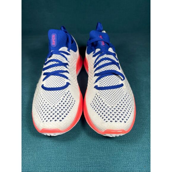 Under Armour Flow Velociti Wind 2 Running Shoes Gray Blue Pink Men’s Size 9 3024 main image 8